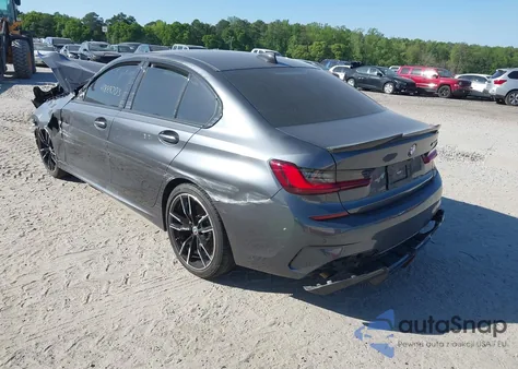 2022 BMW 3 Series M340I z USA, uszkodzony, nr VIN 3MW5U7J01N8C61407